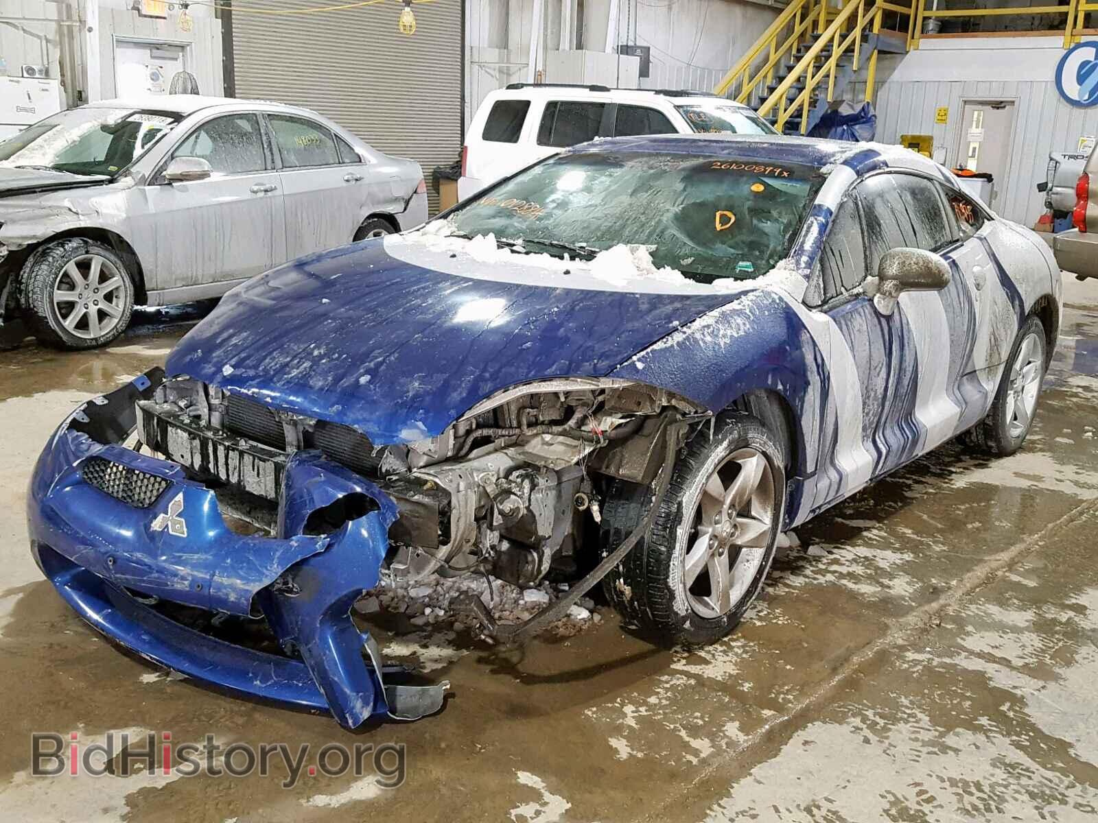 2006 MITSUBISHI ECLIPSE - VIN: 4A3AK24FX6E012884 - Фото 2