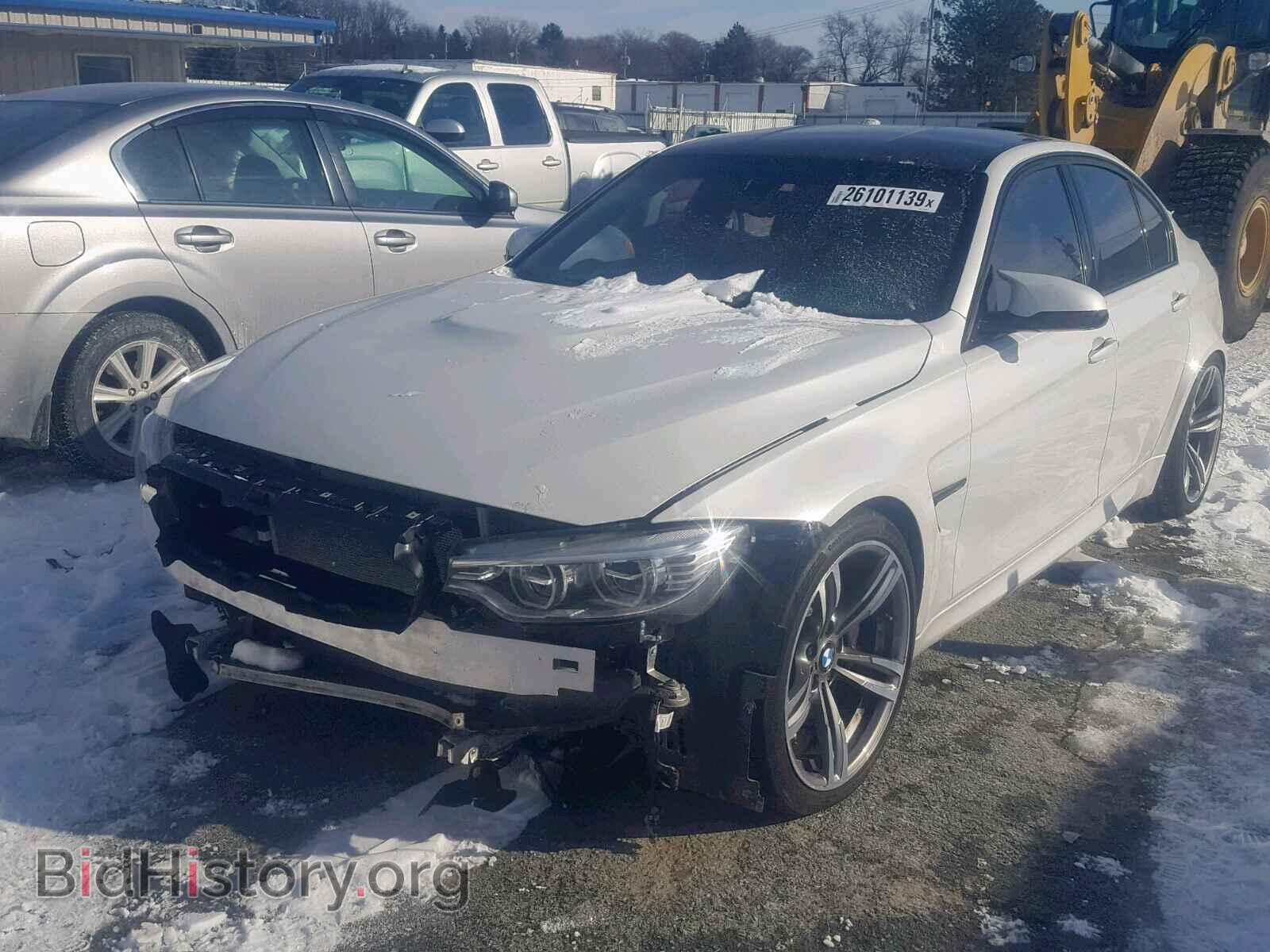 2015 BMW M3 - VIN: WBS3C9C55FJ276251 - Фото 2