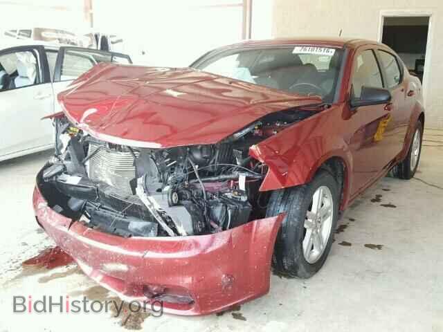 2014 DODGE AVENGER - VIN: 1C3CDZAG2EN223558 - Фото 2