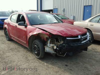 2011 Dodge AVENGER Avenger EX, red — VIN 1B3BD4FB6BN540229, Copart