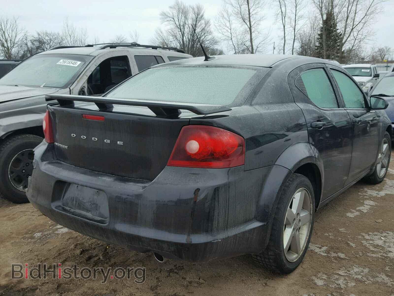 2011 DODGE AVENGER - VIN: 1B3BD2FG8BN510598 - Фото 4