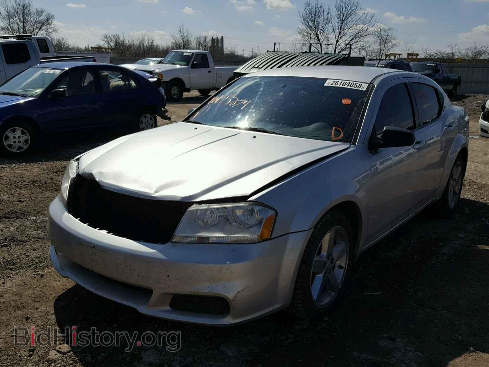 2012 DODGE AVENGER - VIN: 1C3CDZAB6CN237674 - Фото 2