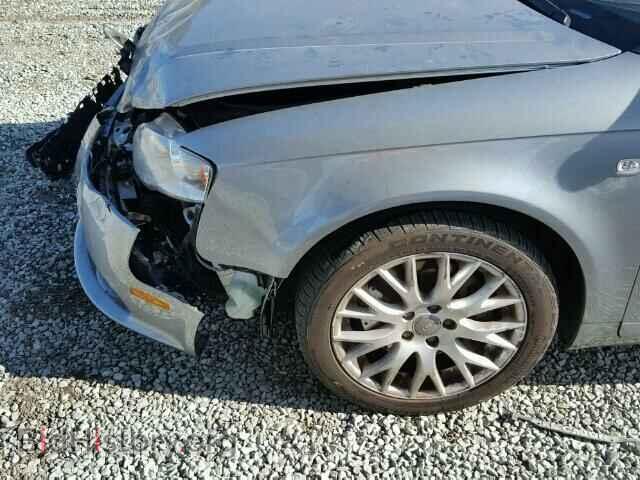 2008 AUDI A4 - VIN: WAUDF78E78A130658 - Фото 9