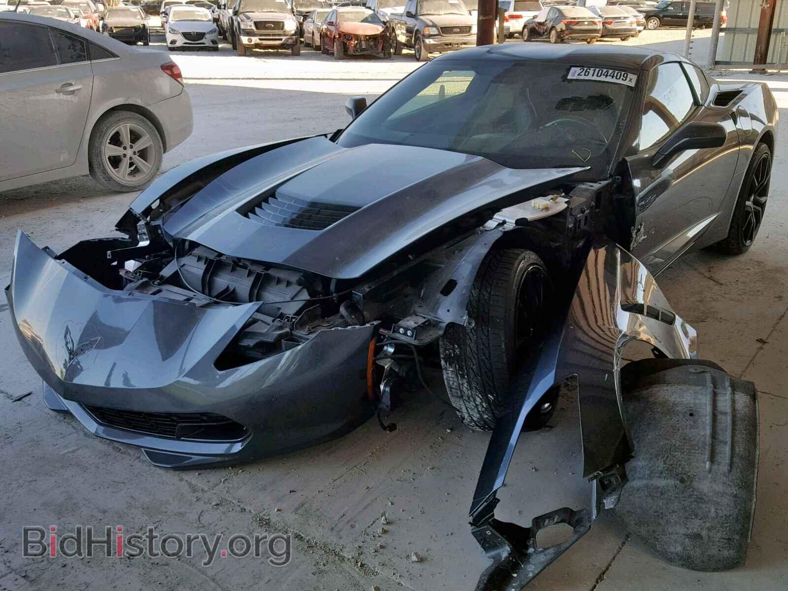 2014 CHEVROLET CORVETTE - VIN: 1G1YF2D70E5000300 - Фото 2