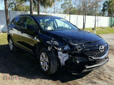 2013 Mazda CX-9 CX-9 Touri, черный — VIN JM3TB2CA7D0413103, Copart
