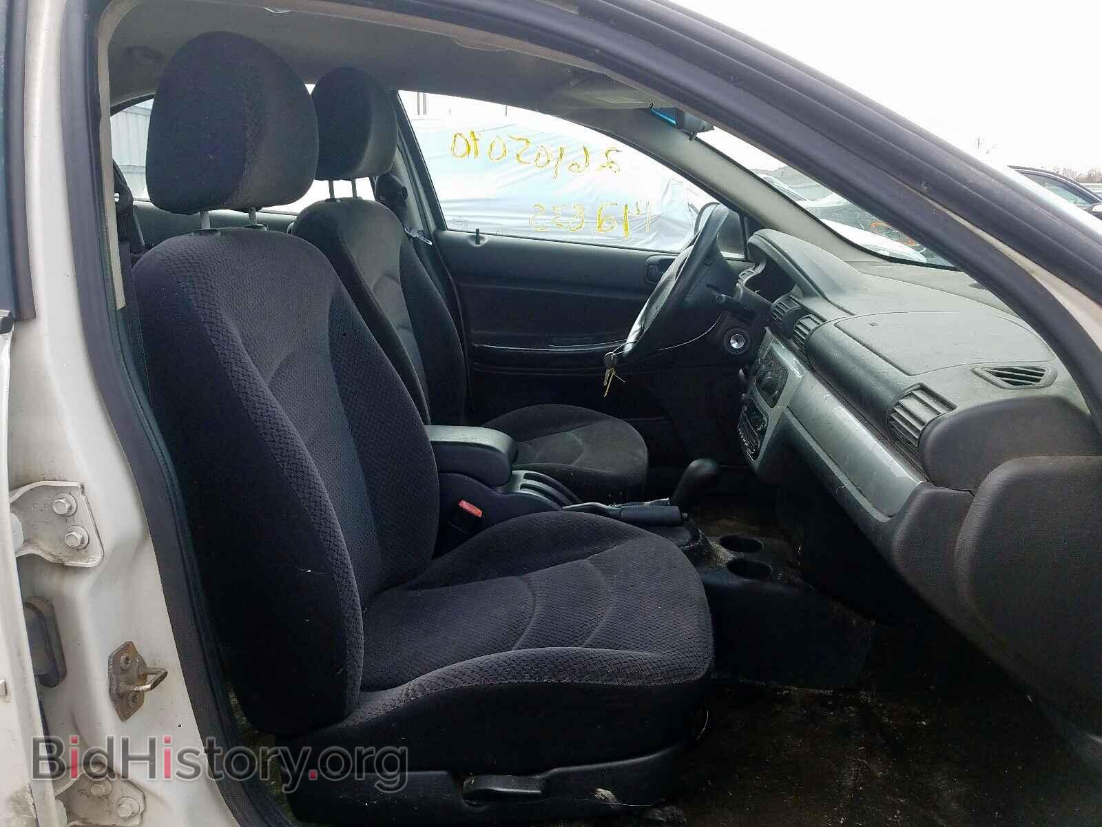 2006 CHRYSLER SEBRING - VIN: 1C3EL56R76N272786 - Фото 5