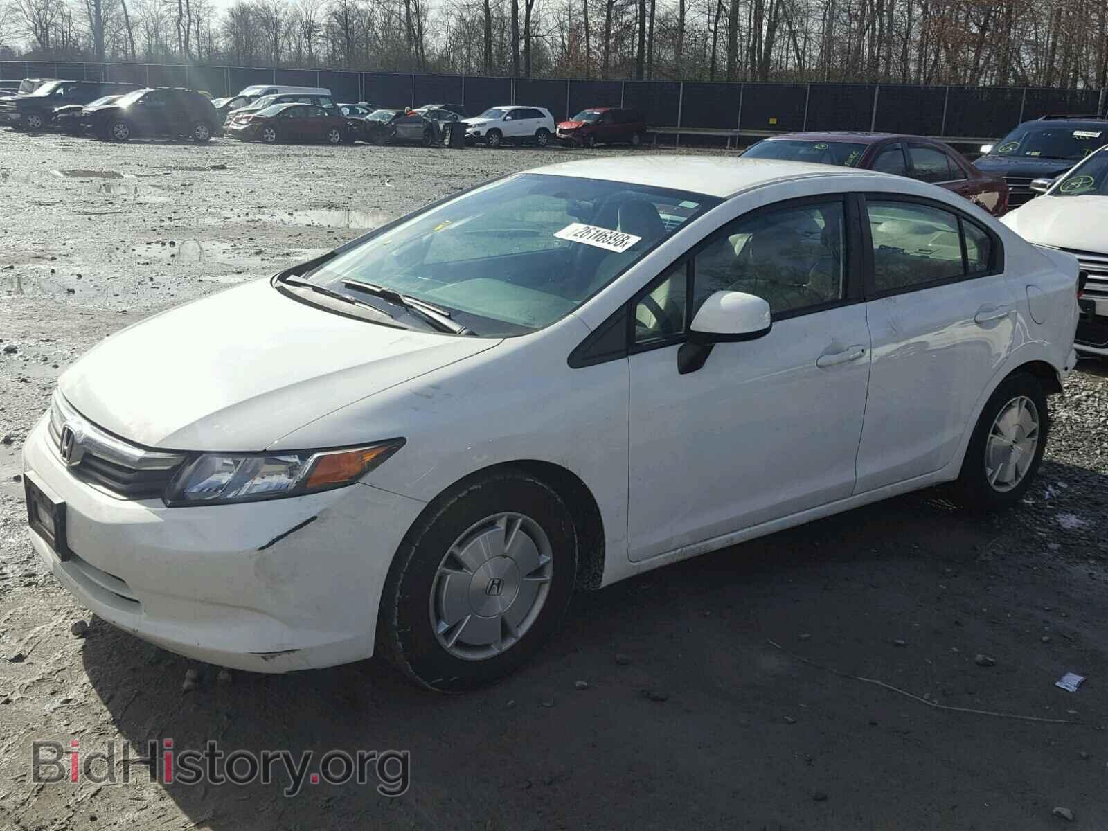 2012 HONDA CIVIC - VIN: 2HGFB2F65CH544412 - Фото 2