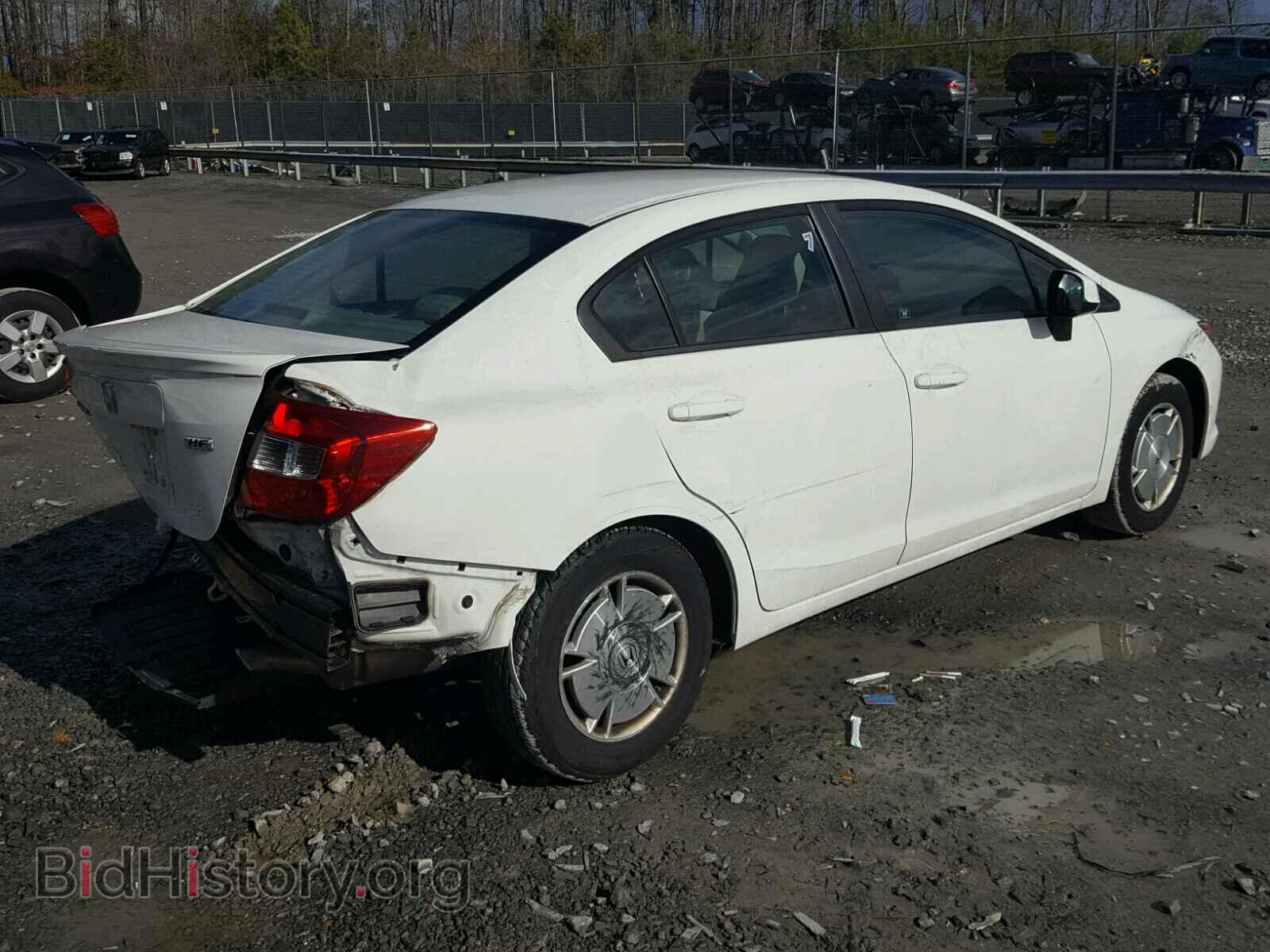 2012 HONDA CIVIC - VIN: 2HGFB2F65CH544412 - Фото 4