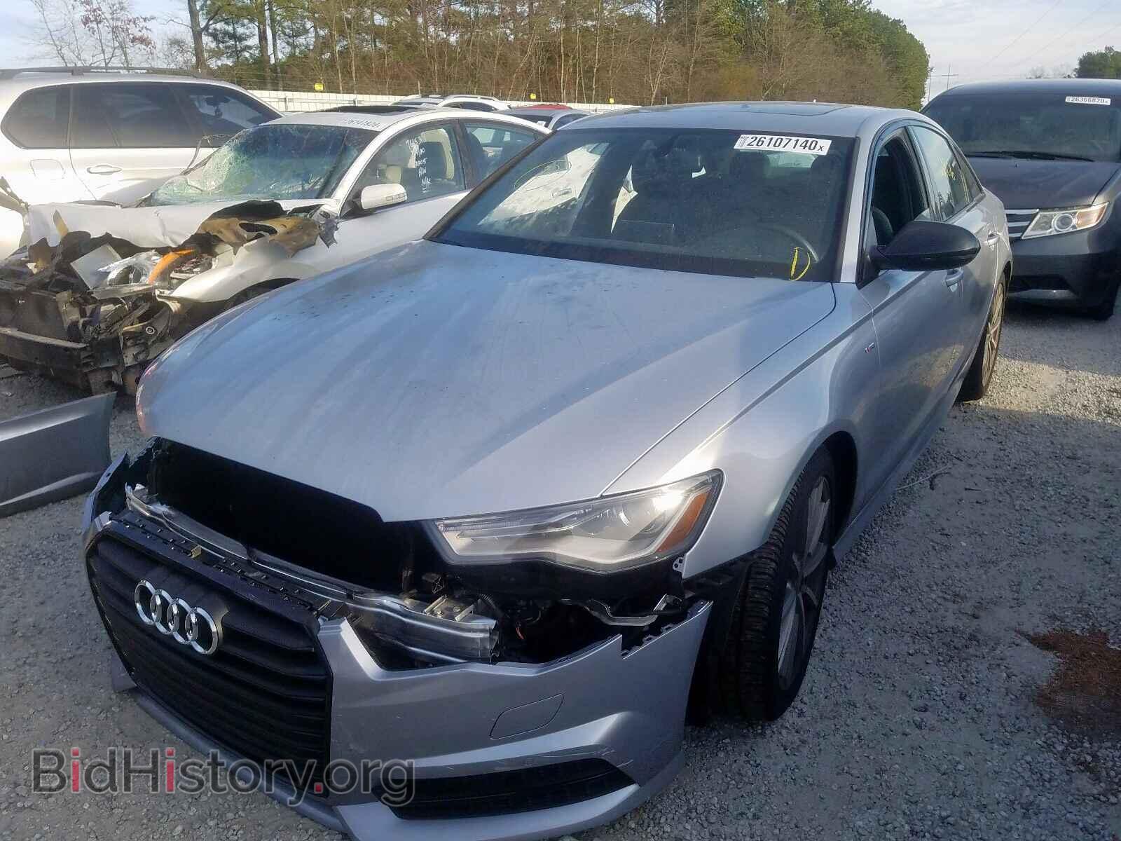 2018 AUDI A6 - VIN: WAUC8AFC8JN076144 - Фото 2