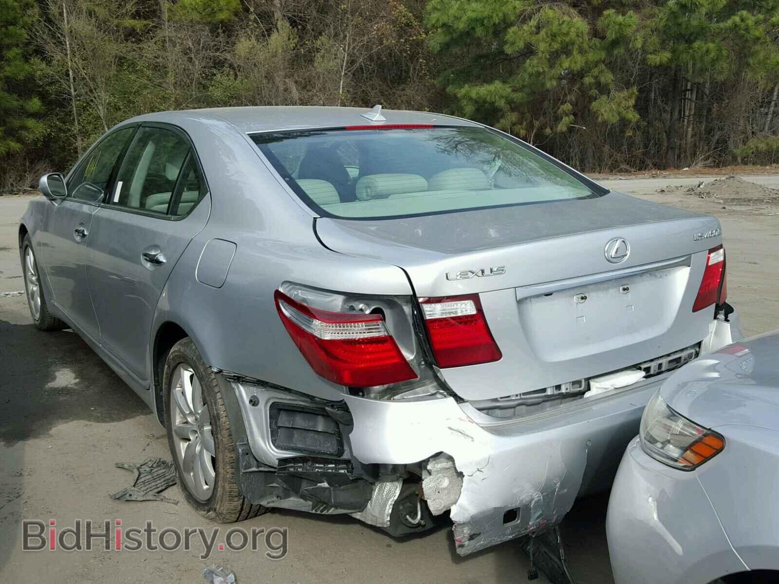 2007 LEXUS LS460 - VIN: JTHGL46FX75018588 - Фото 3