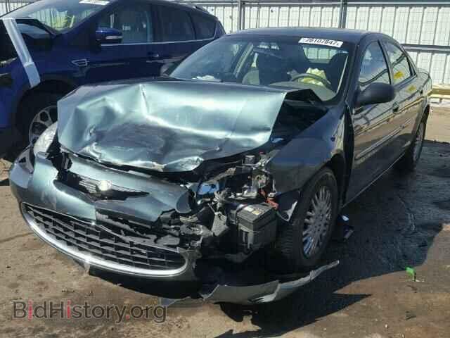 2001 CHRYSLER SEBRING - VIN: 1C3EL46U61N720409 - Фото 2