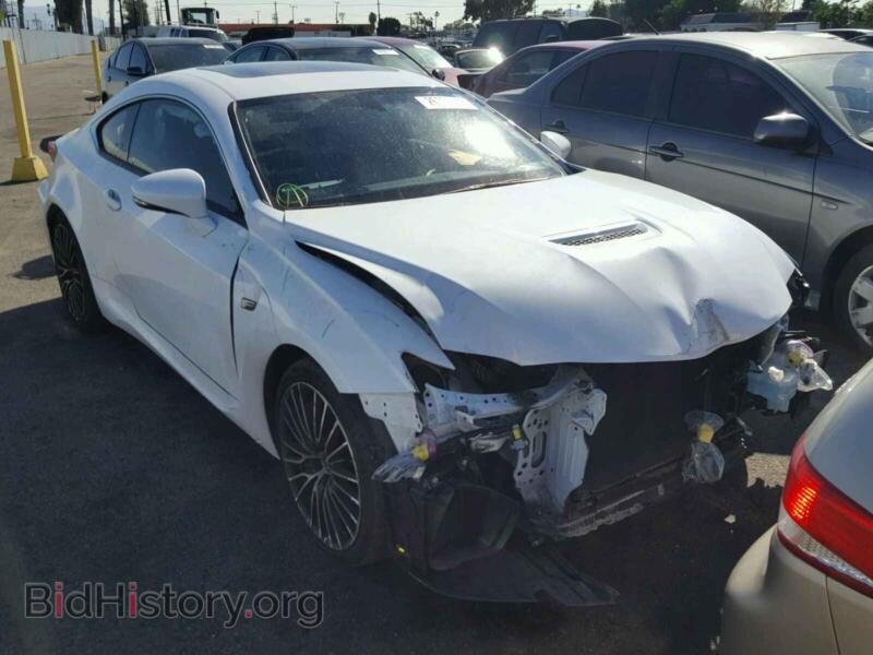 2015 Lexus RC RC-F (VIN JTHHP5BC4F5003626) — photo 1 of 10, Copart, damage: front end