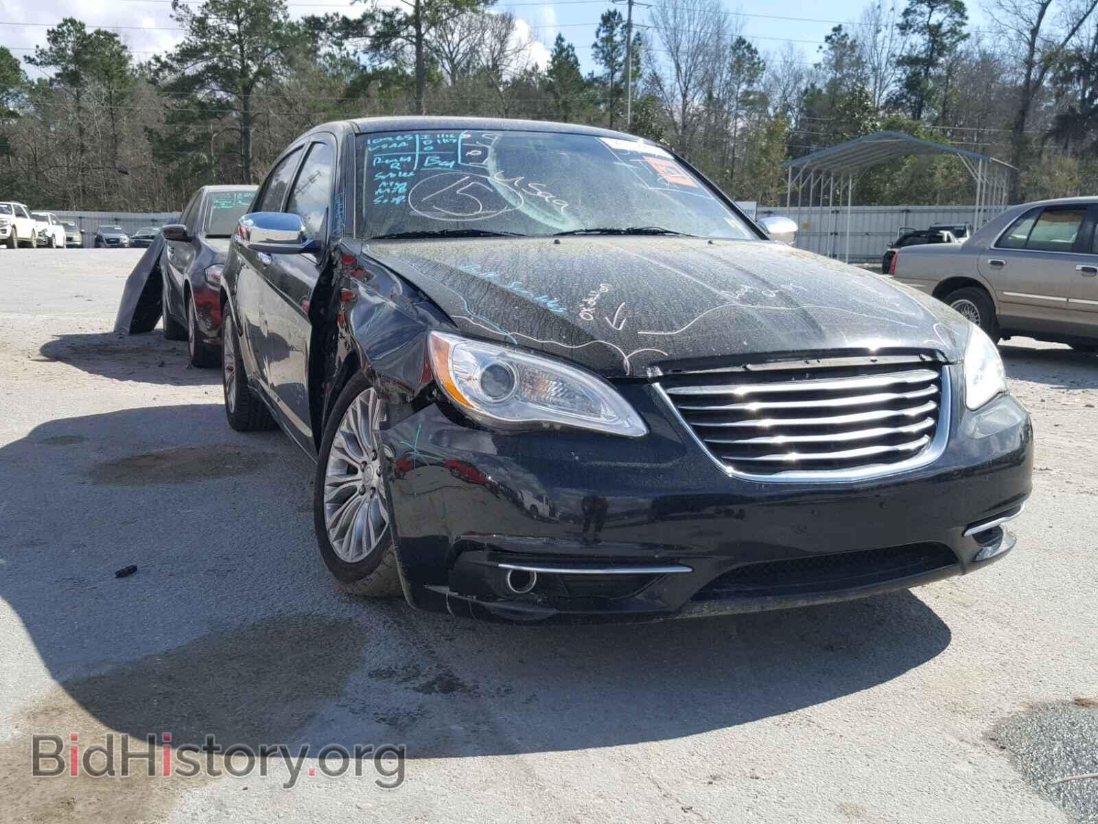 Фотография 1C3CCBCB2CN162270 - CHRYSLER 200 2012