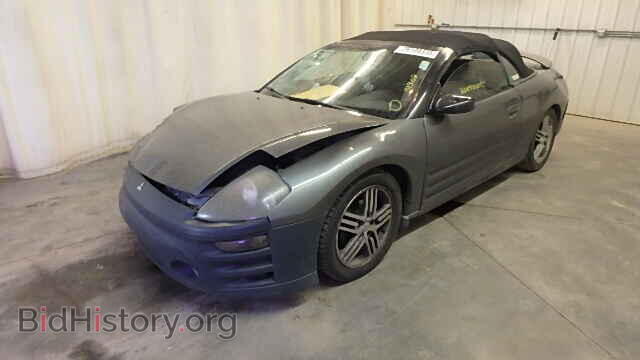 2004 MITSUBISHI ECLIPSE - VIN: 4A3AE55H54E049430 - Фото 2