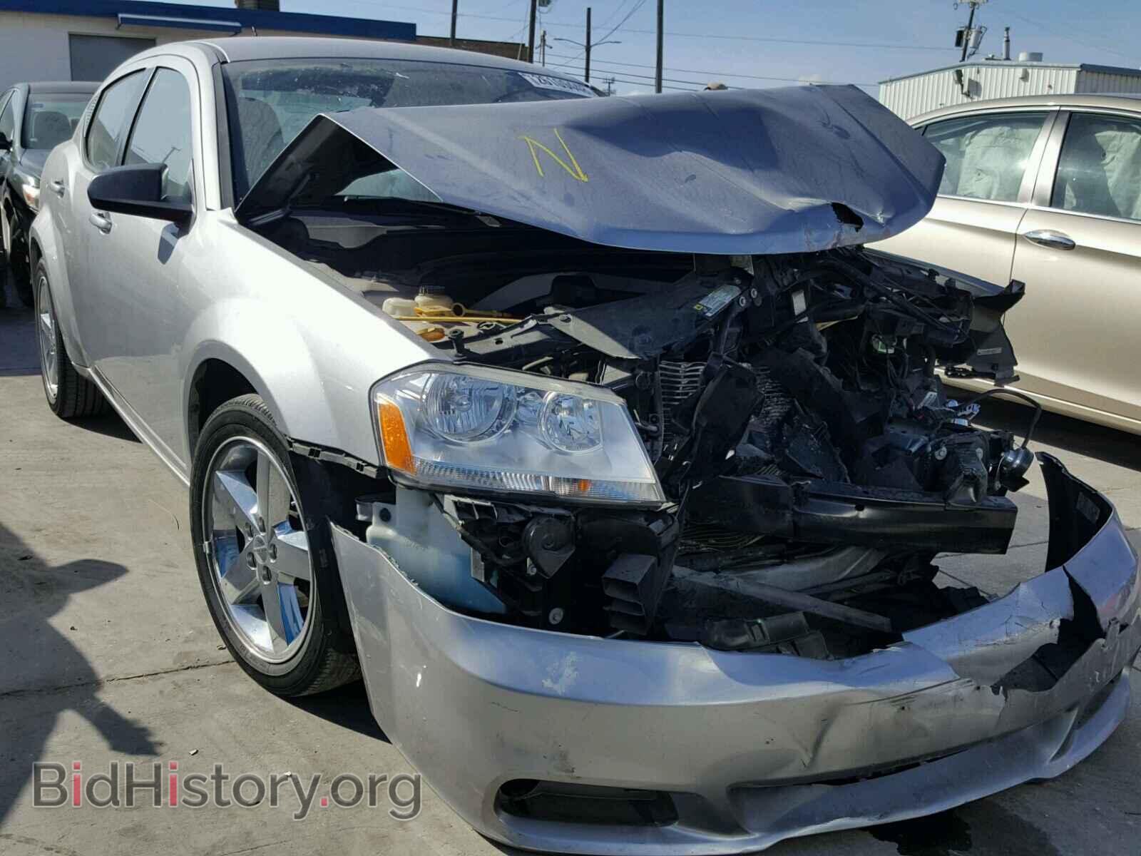 Фотография 1C3CDZAB1DN657635 - DODGE AVENGER 2013