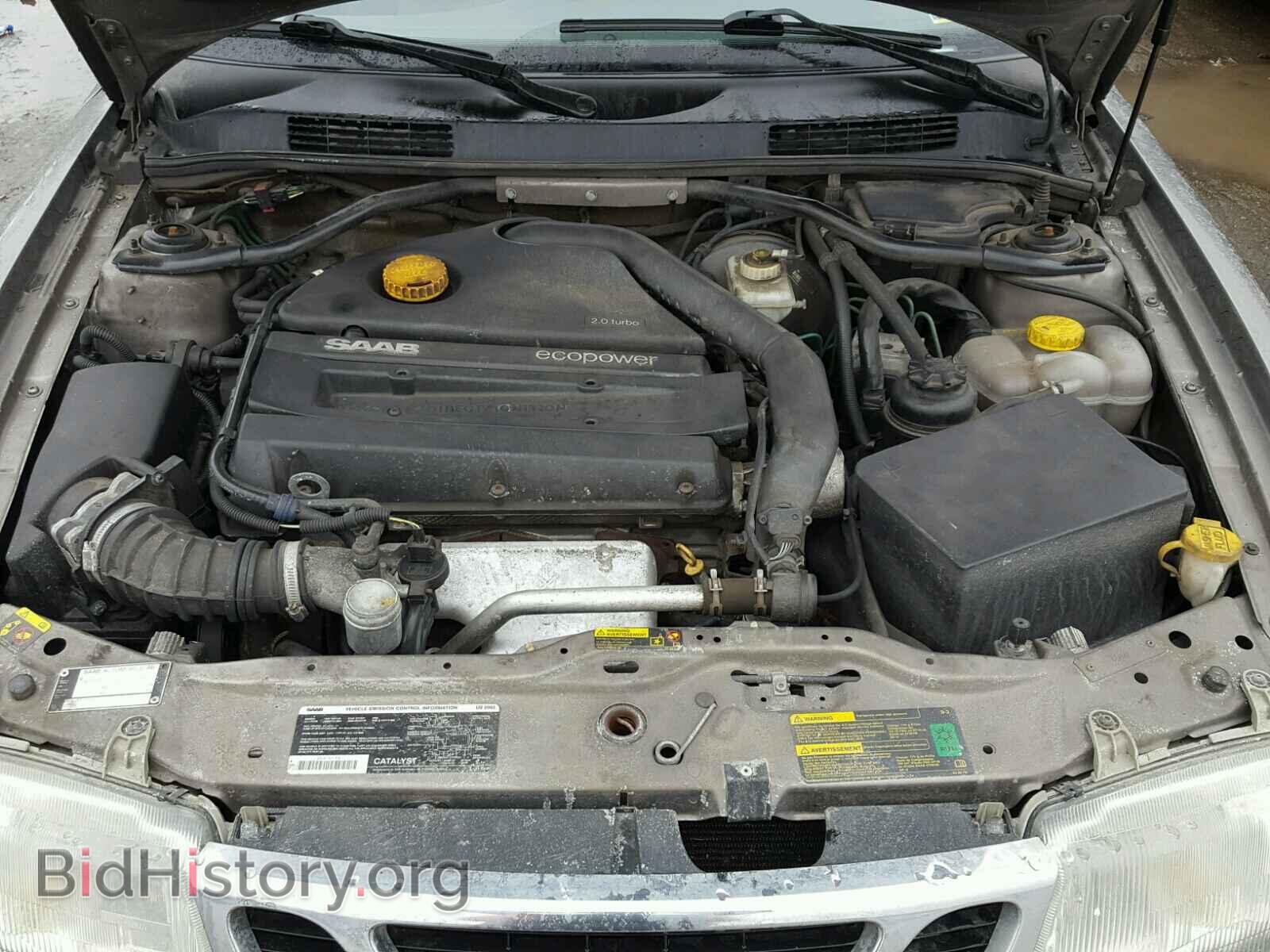 2002 SAAB 9 3 - VIN: YS3DF78KX27005448 - Фото 7