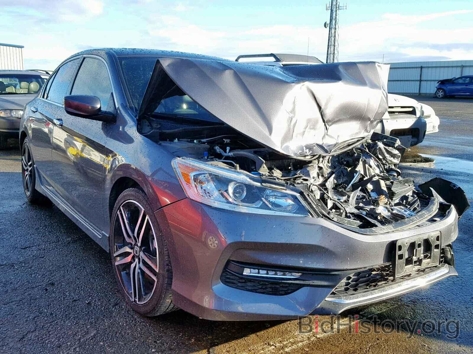 Фотография 1HGCR2F17HA033793 - HONDA ACCORD SPO 2017