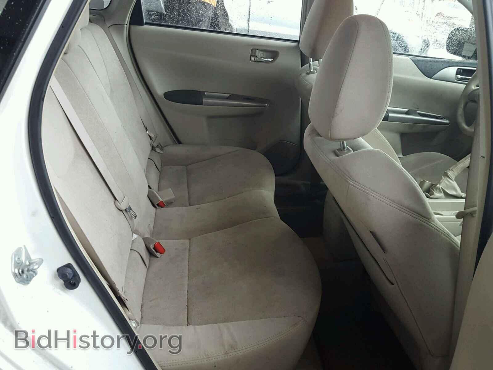 2008 SUBARU IMPREZA - VIN: JF1GE61698G525959 - Фото 6