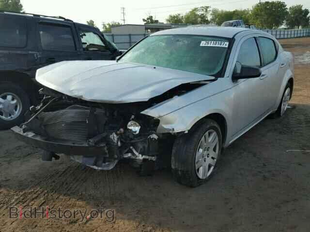 2011 DODGE AVENGER - VIN: 1B3BD4FB8BN514814 - Фото 2