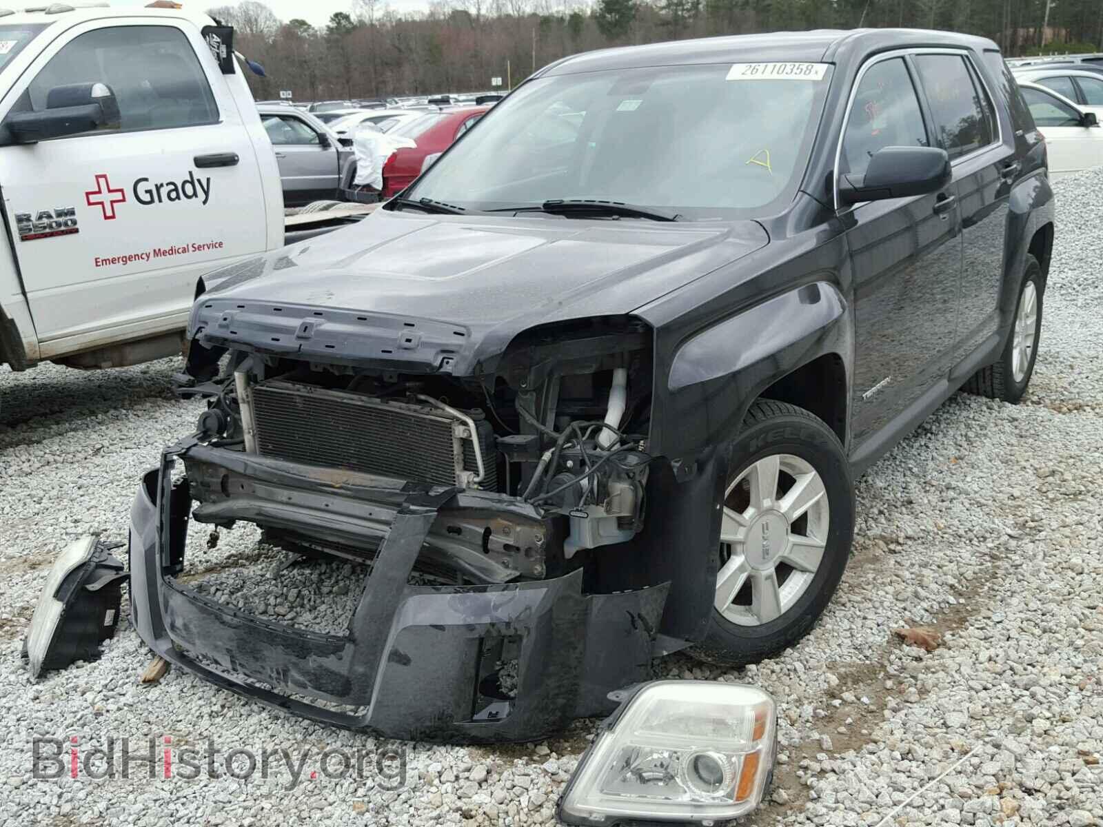 2010 GMC TERRAIN - VIN: 2CTALBEW6A6278855 - Photo 2