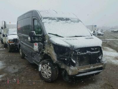 2015 Ford TRANSIT CO Transit T-, white — VIN 1FTBW2CG9FKA09451, Copart