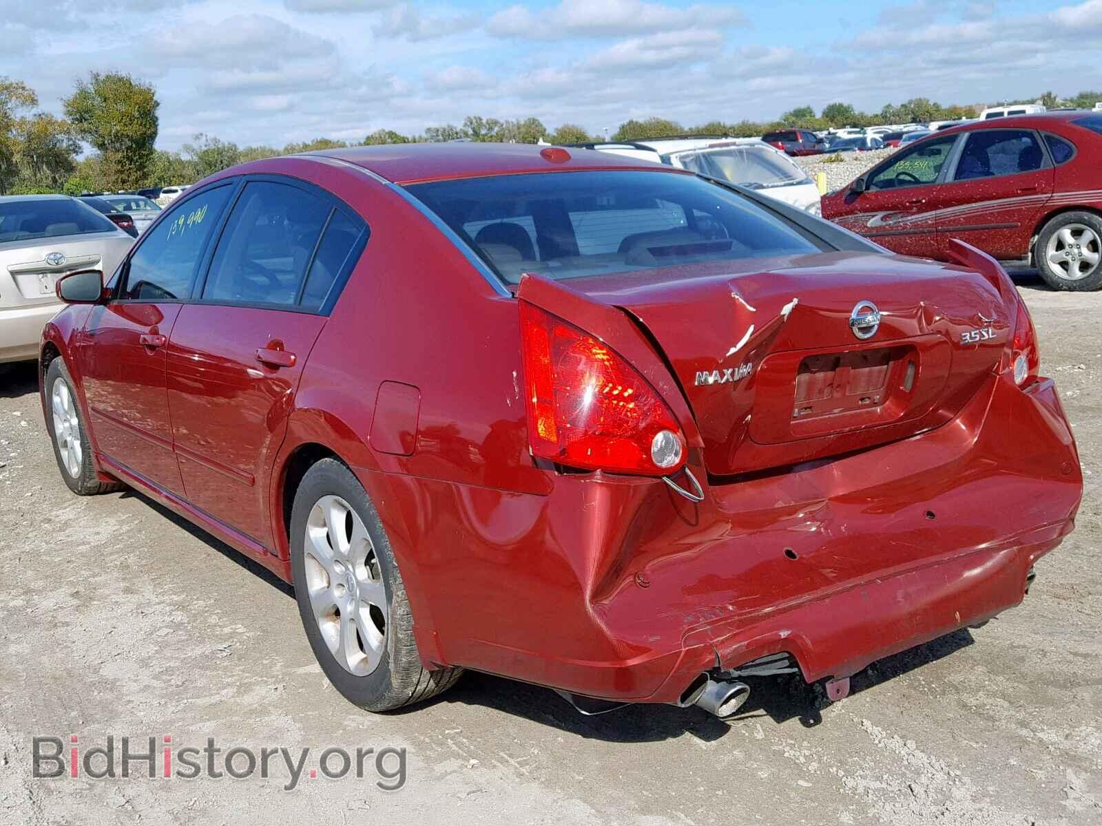 2008 NISSAN MAXIMA - VIN: 1N4BA41E38C821908 - Фото 3