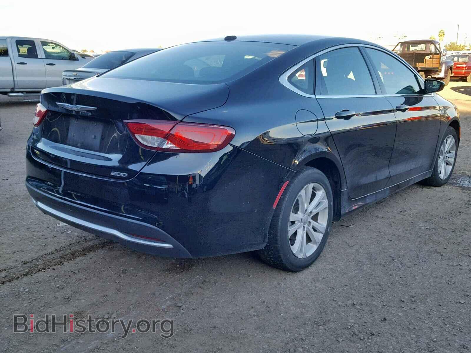 2015 CHRYSLER 200 - VIN: 1C3CCCAB1FN608048 - Фото 4