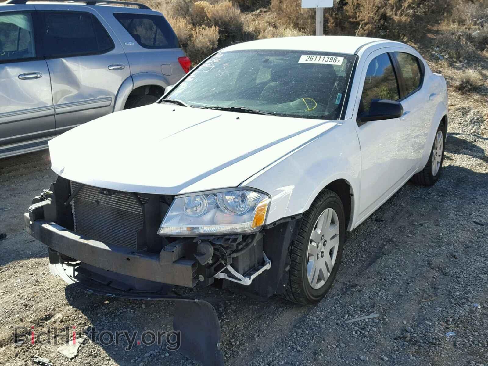 2011 DODGE AVENGER - VIN: 1B3BD4FB1BN609280 - Фото 2