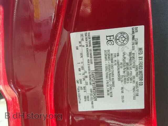 2009 FORD FOCUS - VIN: 1FAHP37N59W204309 - Фото 10