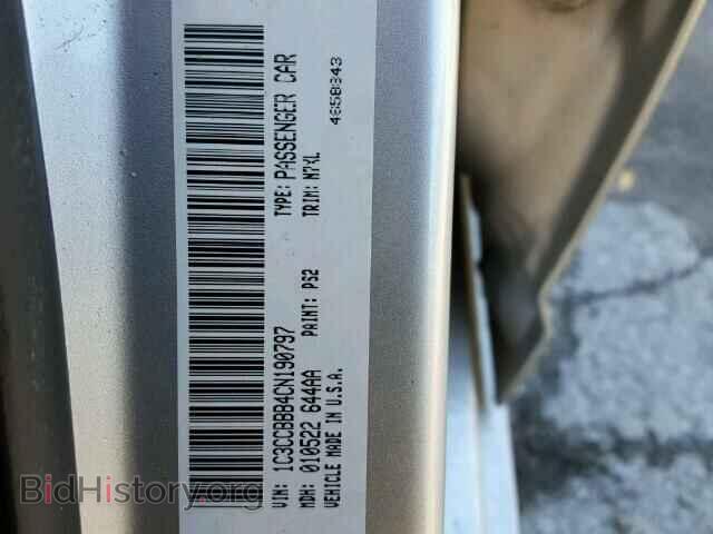 2012 CHRYSLER 200 - VIN: 1C3CCBBB4CN190797 - Фото 10