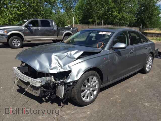 2013 AUDI A6 - VIN: WAUHGAFC4DN013930 - Фото 2