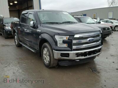 2015 Ford F150 F150 SUPER, black — VIN 1FTEW1EFXFFA04327, Copart