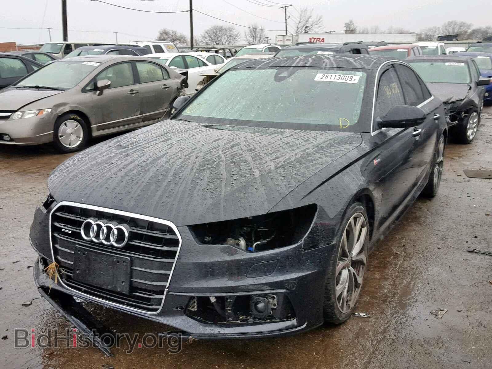 2012 AUDI A6 - VIN: WAUJGAFCXCN121081 - Фото 2