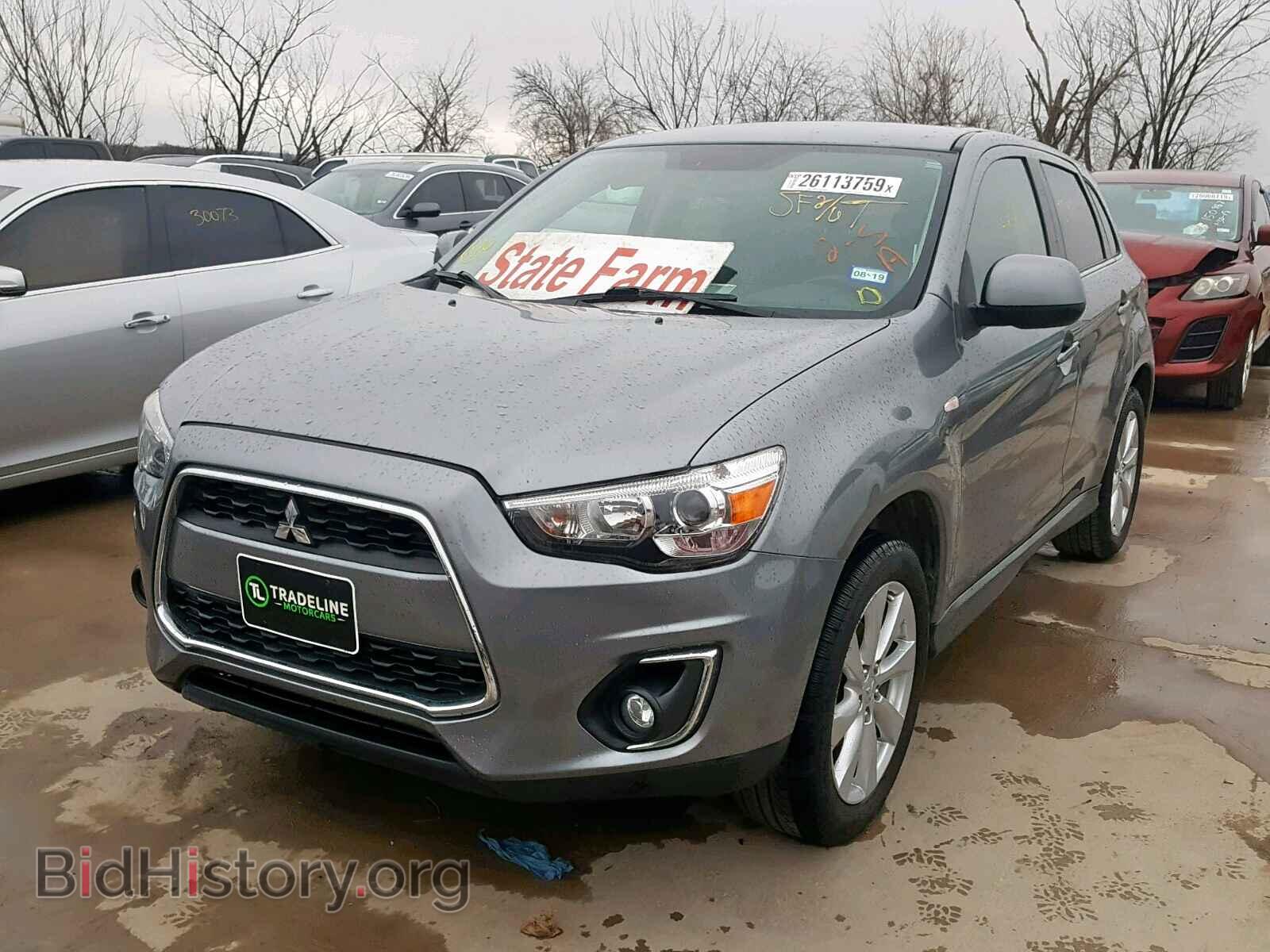 2014 MITSUBISHI OUTLANDER - VIN: 4A4AP4AU5EE017338 - Фото 2