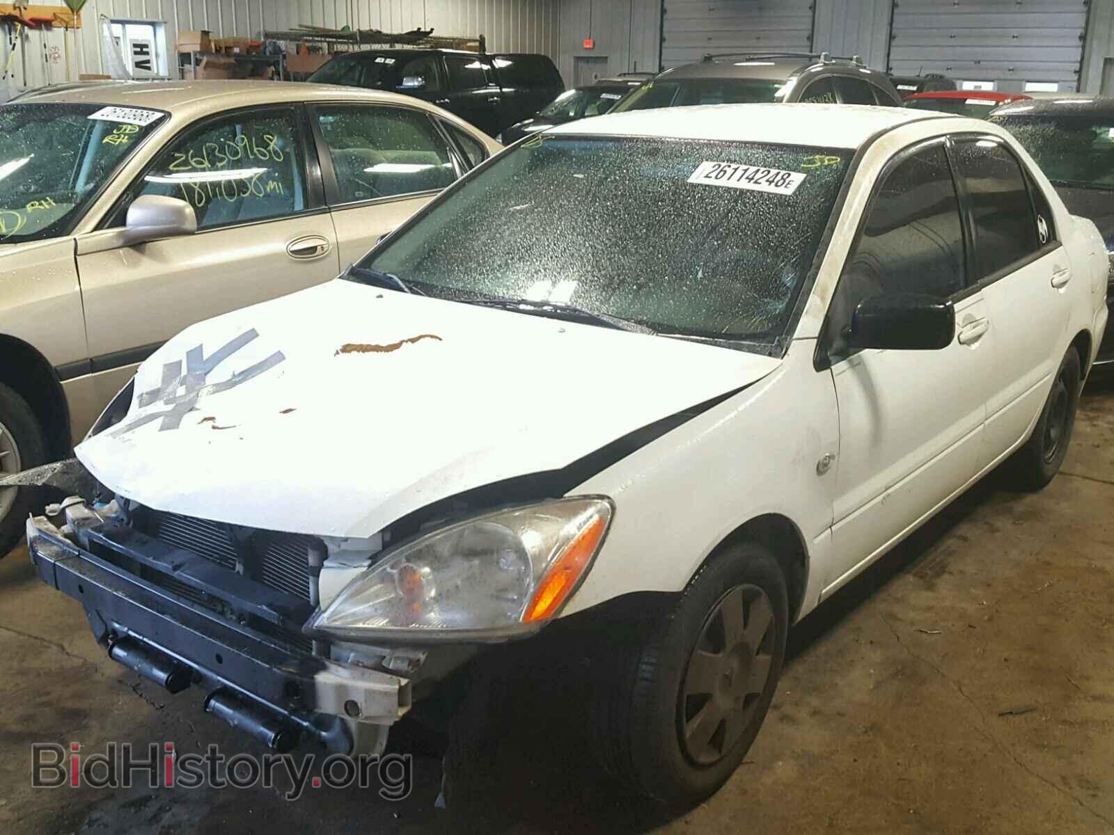 2004 MITSUBISHI LANCER - VIN: JA3AJ26E44U031782 - Фото 2