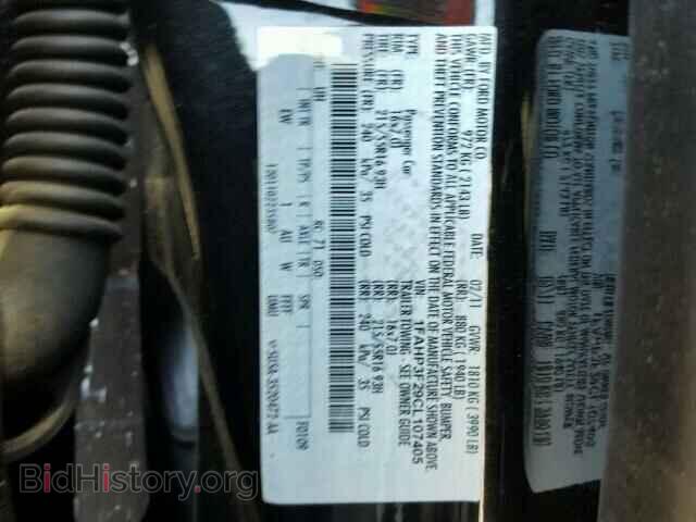2012 FORD FOCUS - VIN: 1FAHP3F29CL107405 - Photo 10