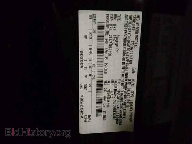 2014 FORD FOCUS - VIN: 1FADP3F24EL125800 - Фото 10