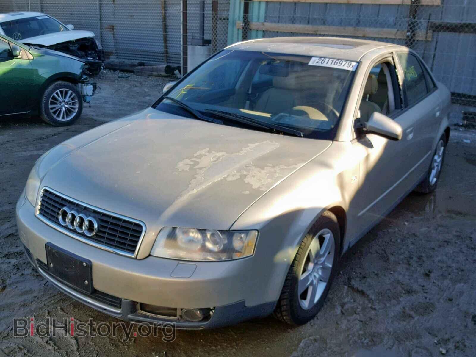 2002 AUDI A4 - VIN: WAUJC68E82A054090 - Фото 2