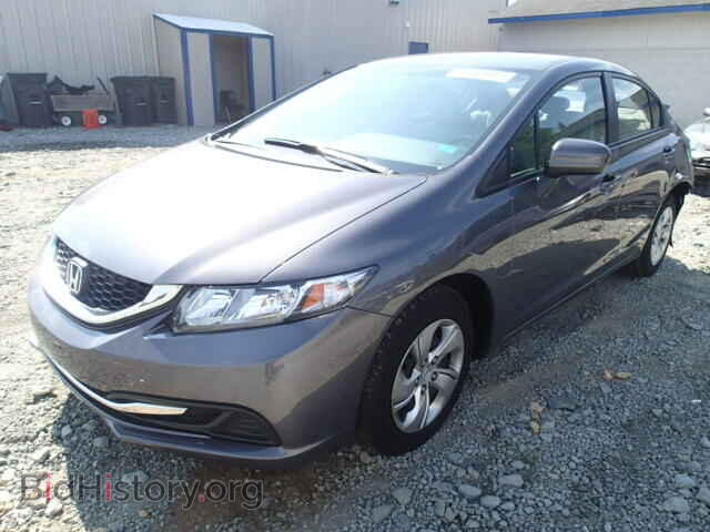 2014 HONDA CIVIC - VIN: 2HGFB2F56EH528049 - Фото 2