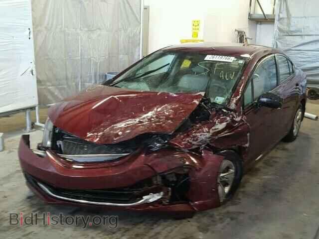 2013 HONDA CIVIC - VIN: 2HGFB2F55DH532107 - Фото 2