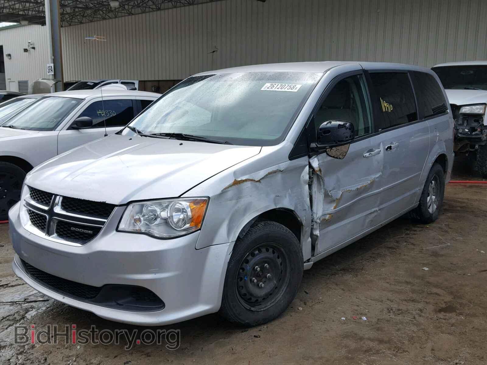 2011 DODGE CARAVAN - VIN: 2D4RN4DGXBR737046 - Фото 2