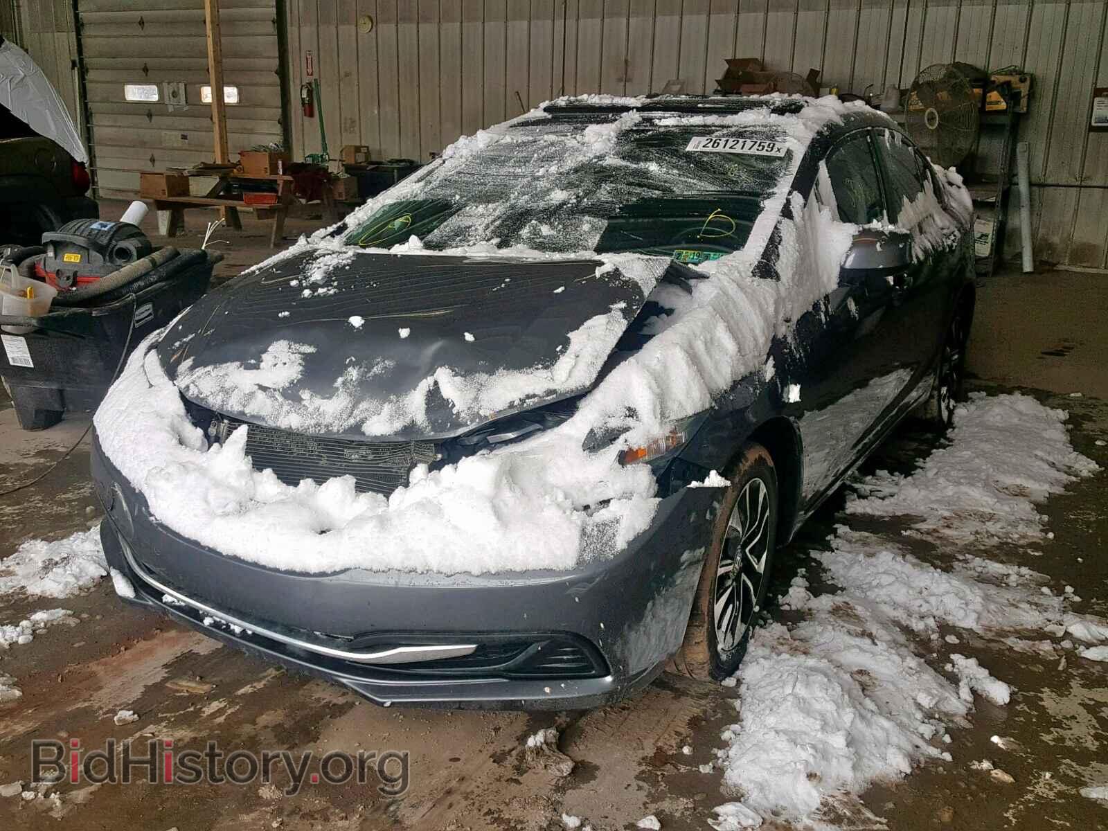 2013 HONDA CIVIC - VIN: 2HGFB2F84DH531525 - Фото 2