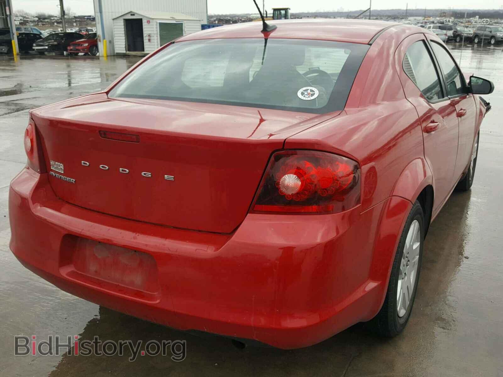 2013 DODGE AVENGER - VIN: 1C3CDZAB2DN582671 - Фото 4