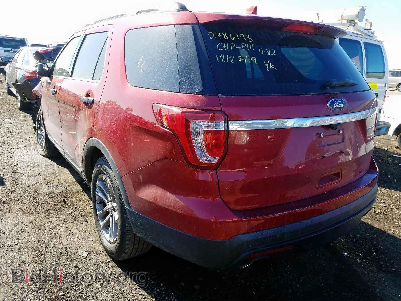 2017 FORD EXPLORER - VIN: 1FM5K7B89HGC85243 - Photo 3