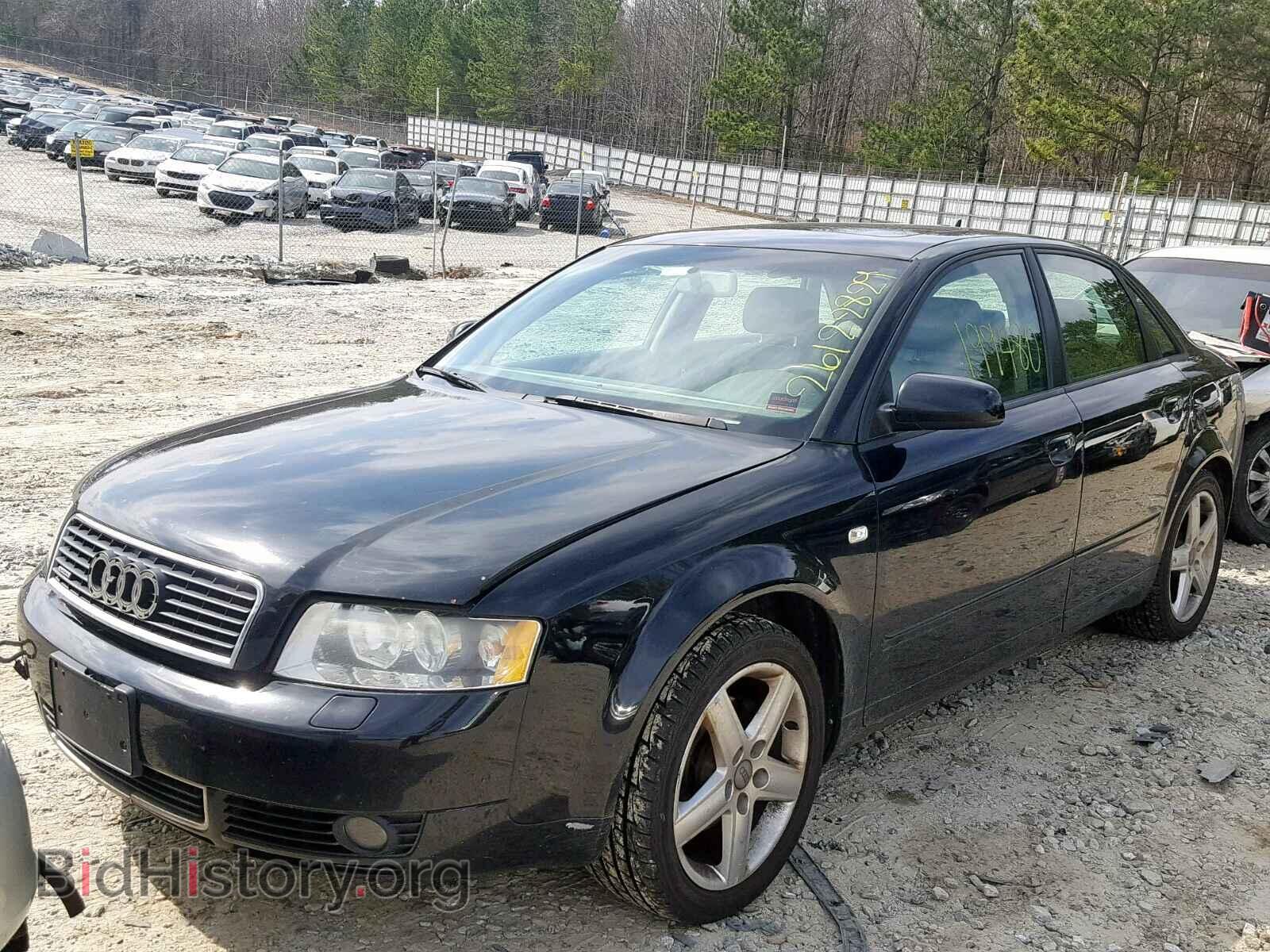 2005 AUDI A4 - VIN: WAULC68E65A101050 - Фото 2