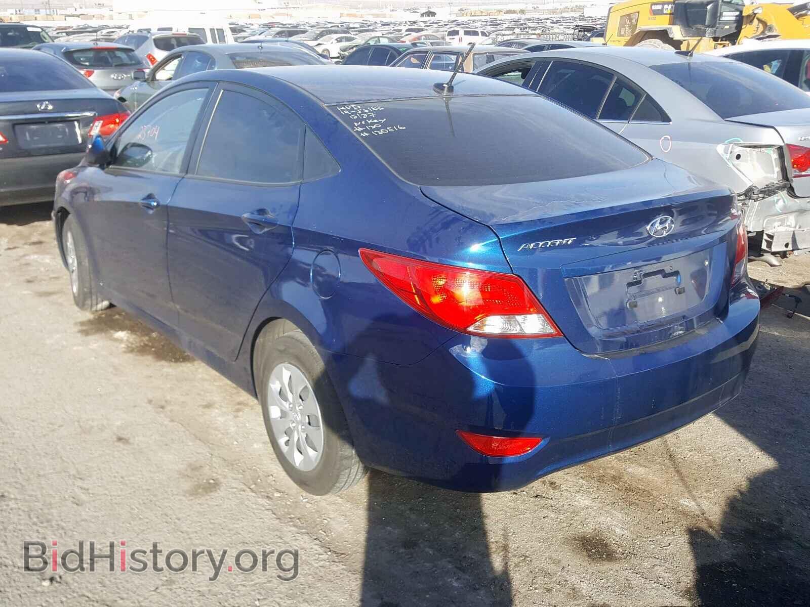 2016 HYUNDAI ACCENT - VIN: KMHCT4AE4GU065471 - Photo 3
