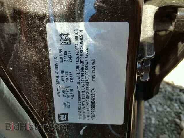 2012 BUICK VERANO - VIN: 1G4PS5SK9C4225174 - Фото 10