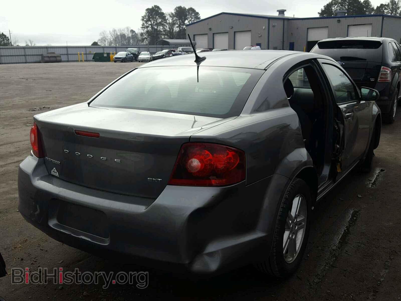 2012 DODGE AVENGER - VIN: 1C3CDZCB8CN190192 - Фото 4