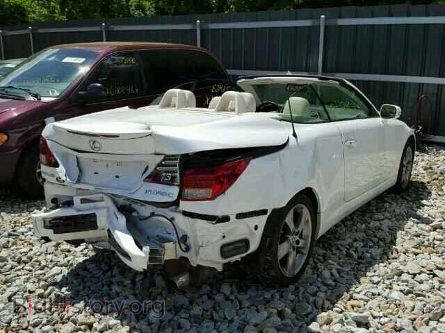2010 LEXUS IS350 - VIN: JTHFE2C29A2503941 - Фото 4