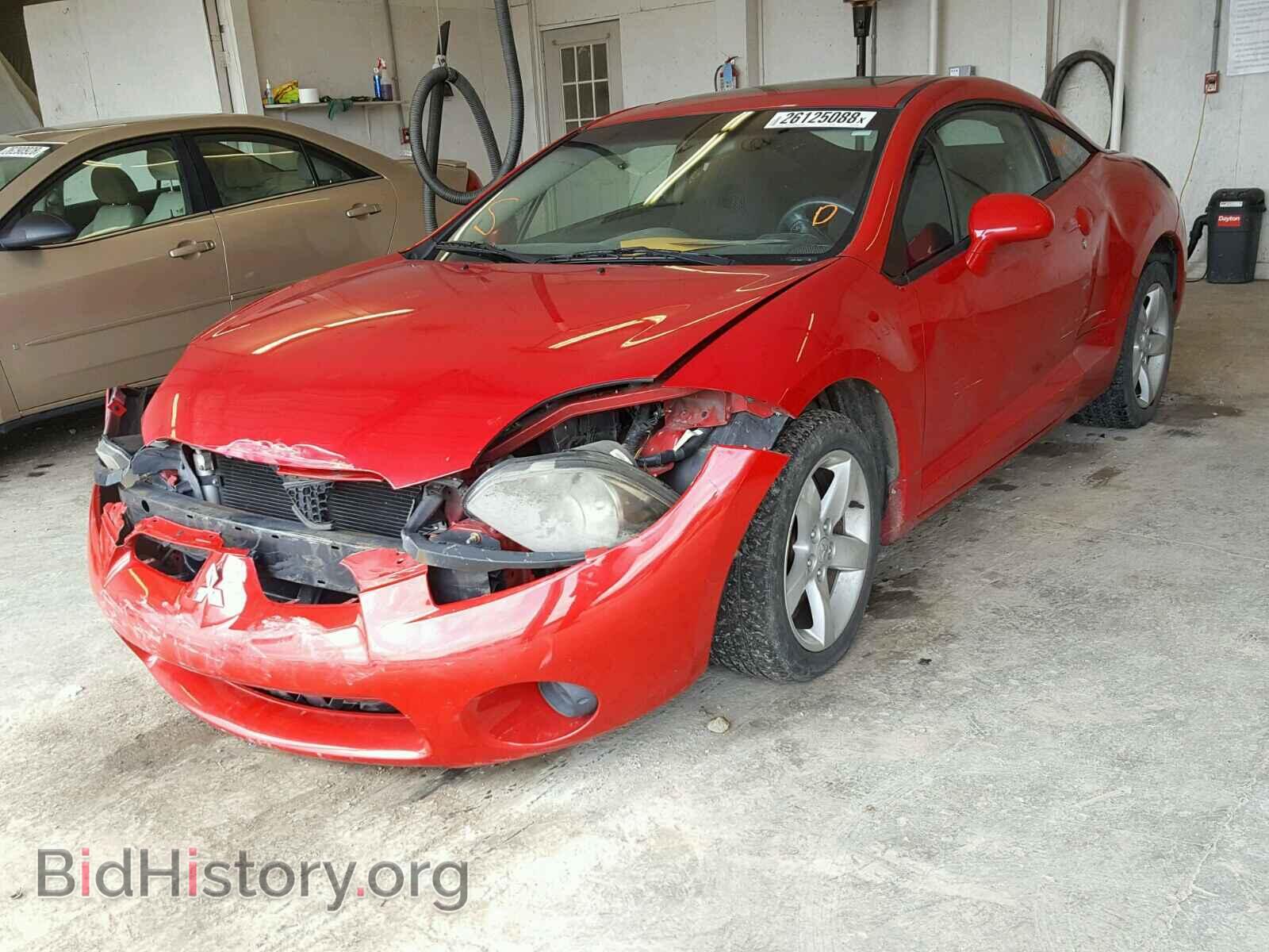 2007 MITSUBISHI ECLIPSE - VIN: 4A3AK24F77E014528 - Фото 2